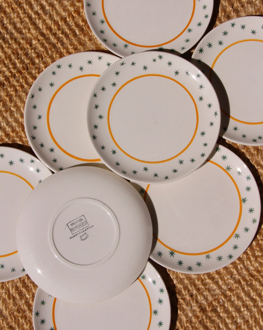 8 assiettes à dessert GIEN