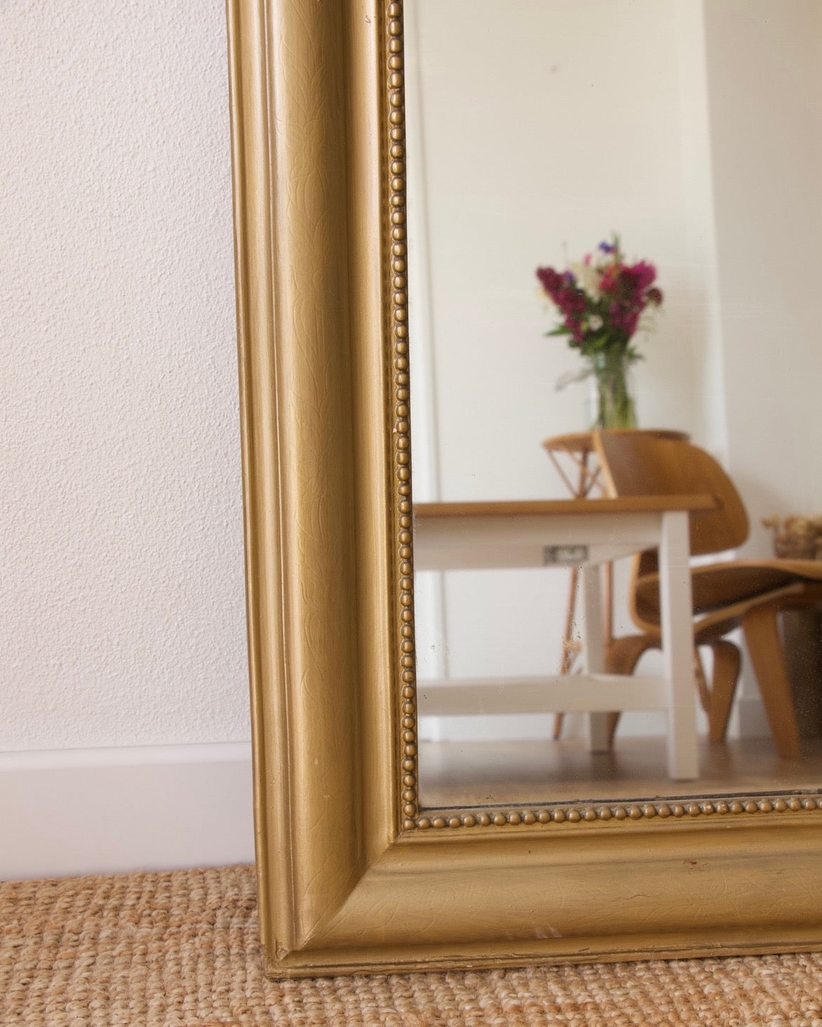 Ancien miroir Louis-Philippe Doré