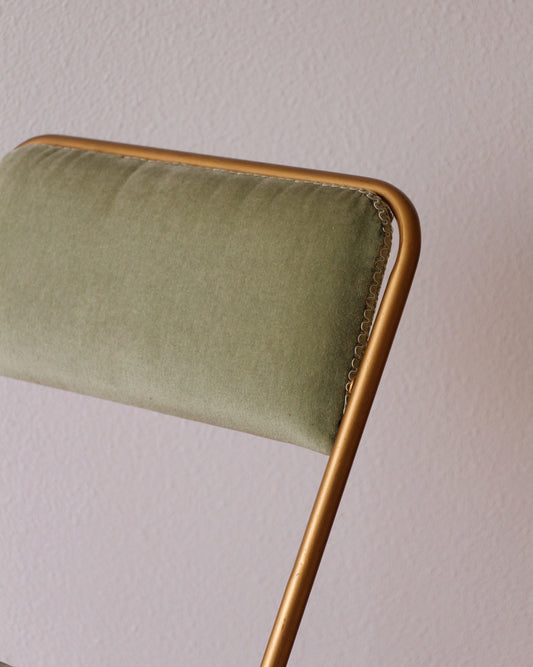 Chaise pliante lafuma vintage velours