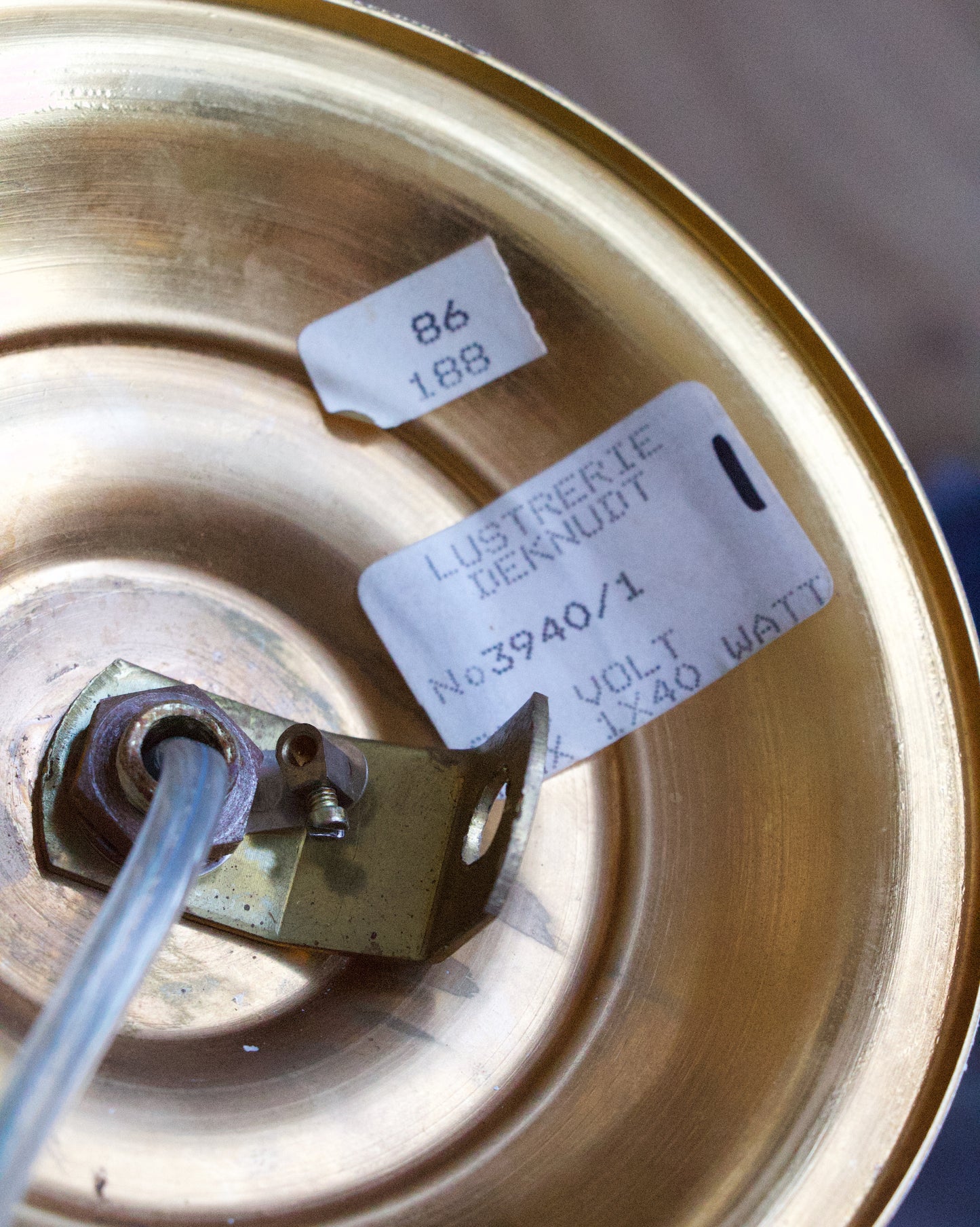 Applique murale vintage forme coquillage années 70/80