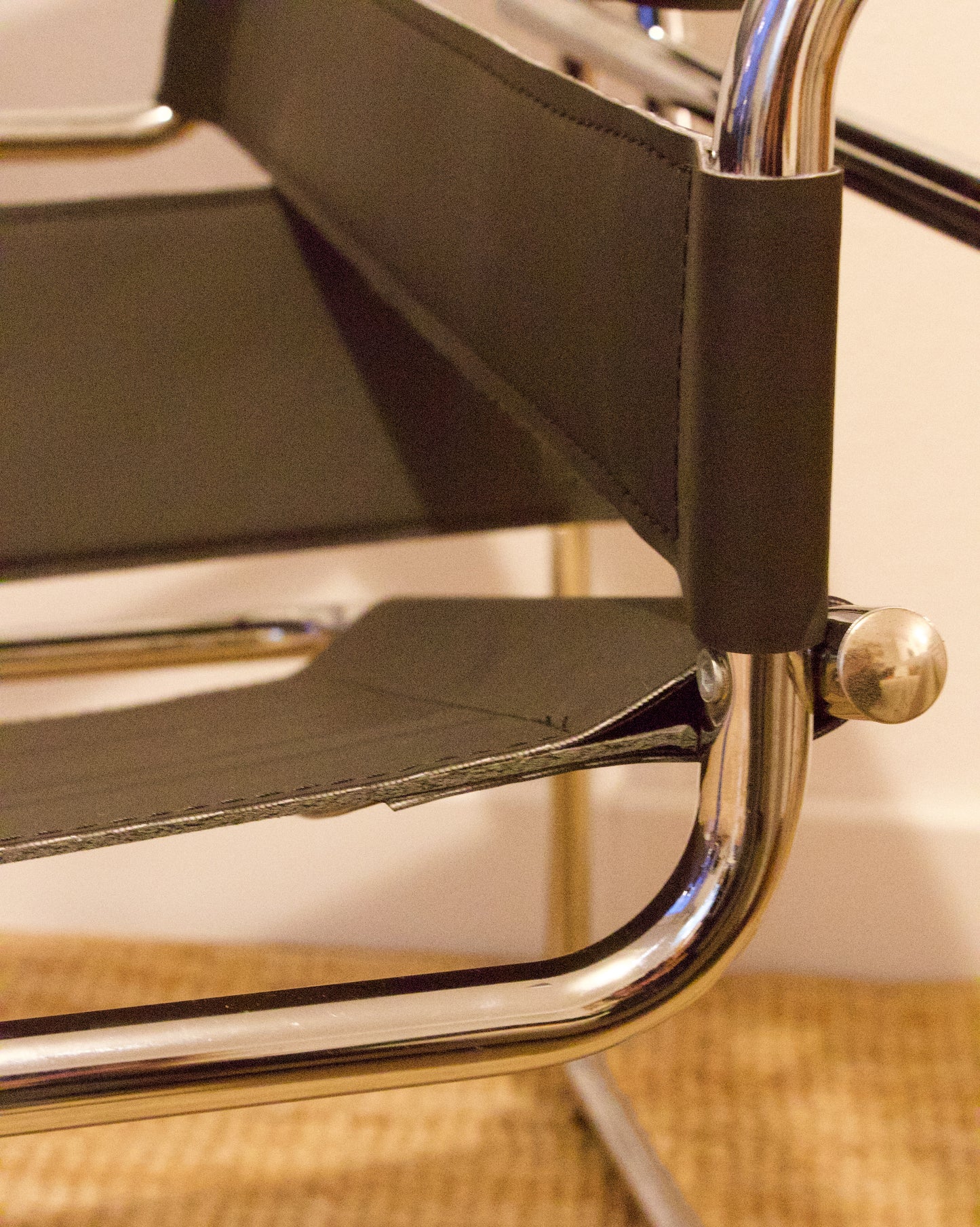 Fauteuil Wassily B3 par Marcel Breuer