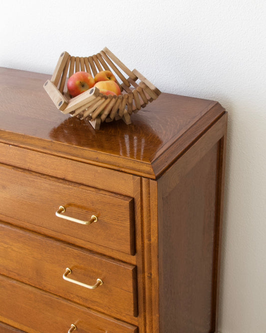 Commode vintage pieds compas années 50 - Brocante Vannes Décoration & Meubles Vintage