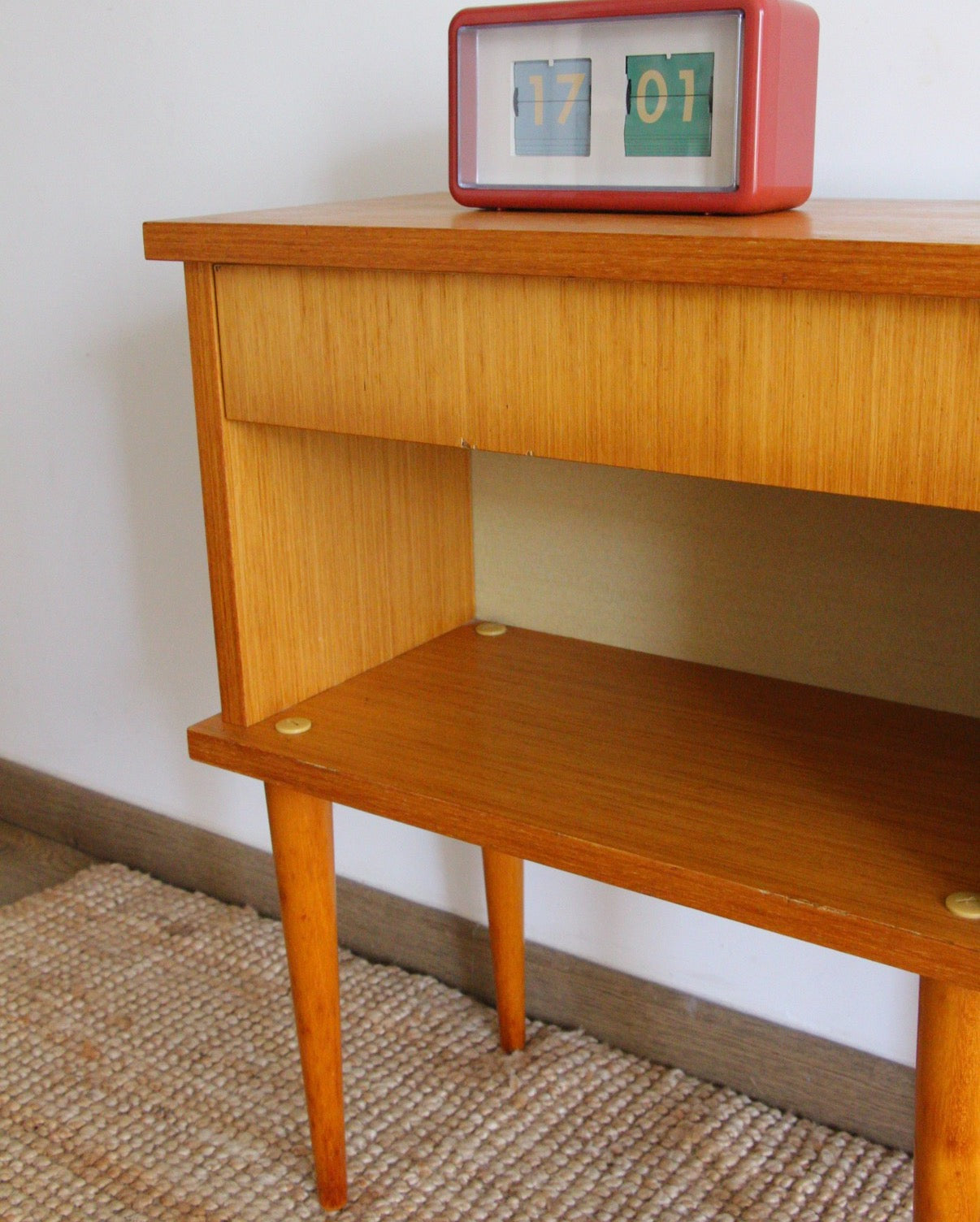 Paire de tables de chevet, années 50/60