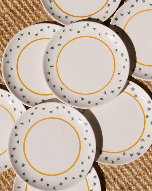 8 assiettes à dessert GIEN