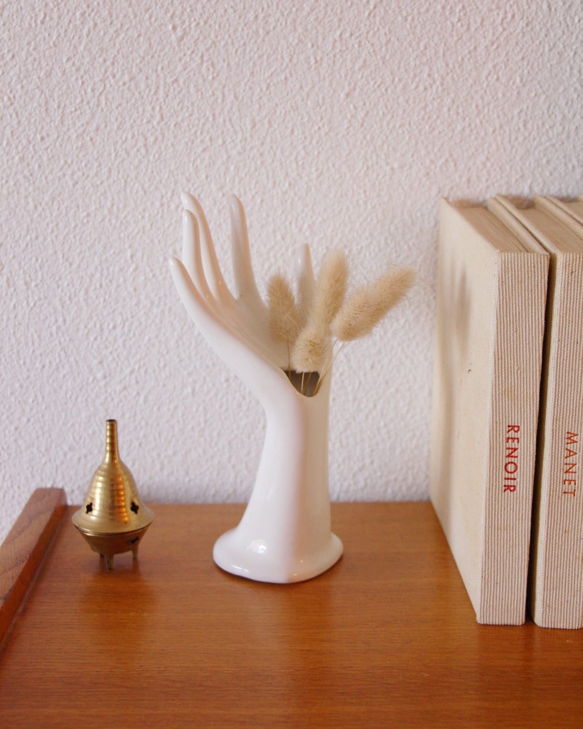 Main baguier soliflore vintage