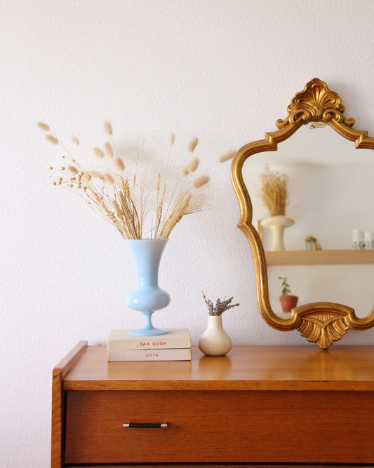 Vase en opaline vintage