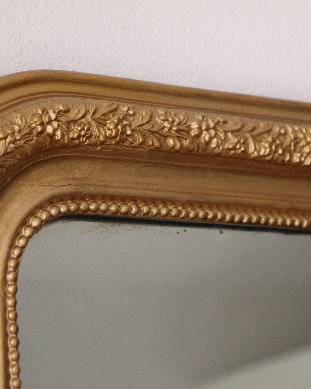 Miroir Louis-Philippe doré