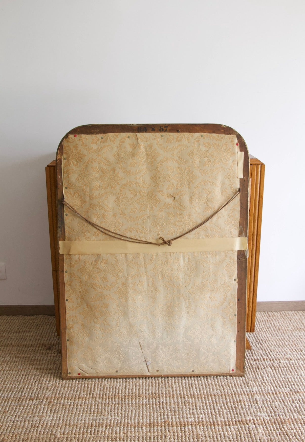 Miroir Louis-Philippe Doré Vintage