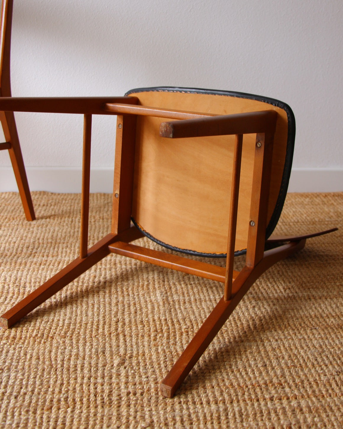 Paire de chaises danoises années 60