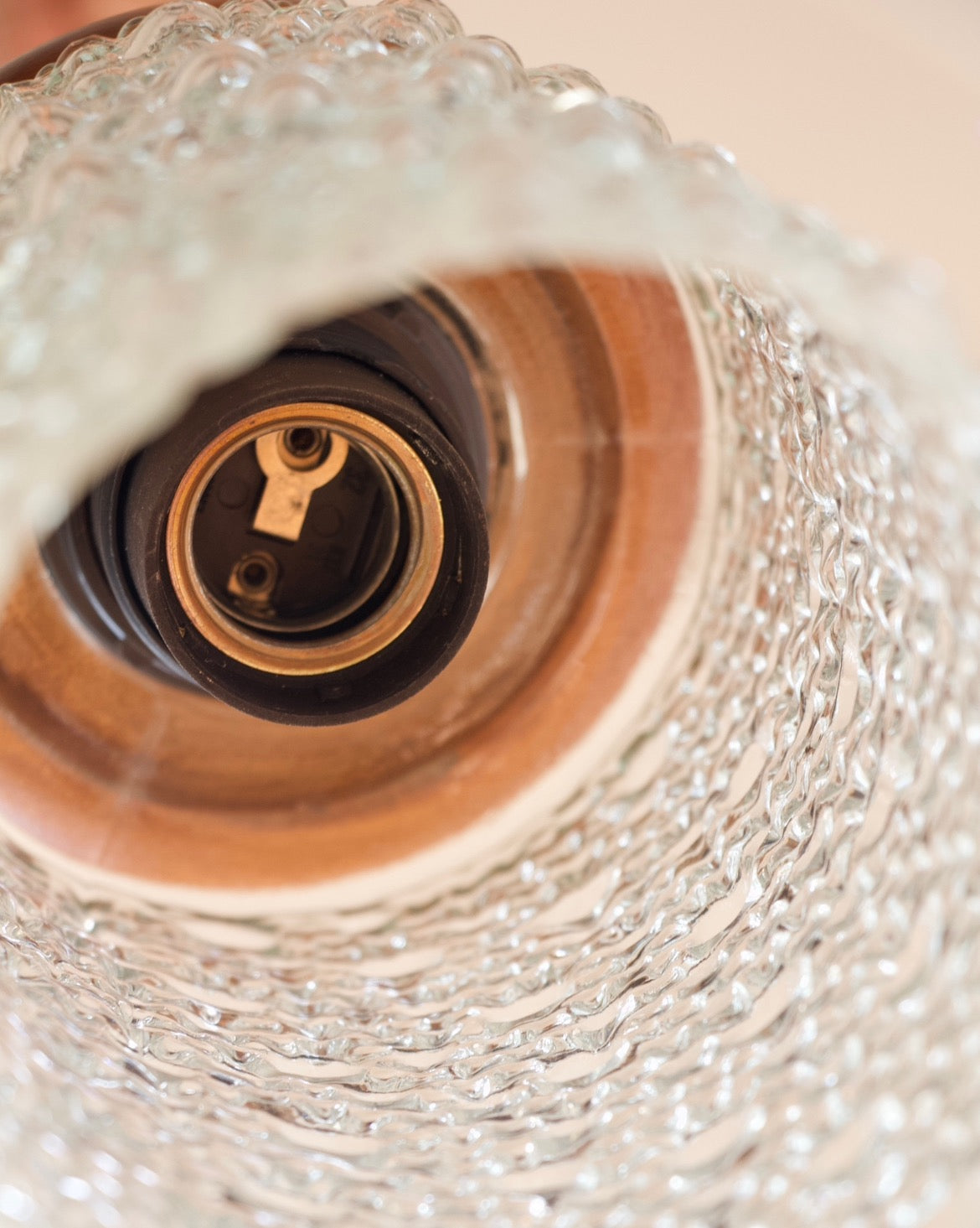 Suspension Veb Narva années 60 ✨