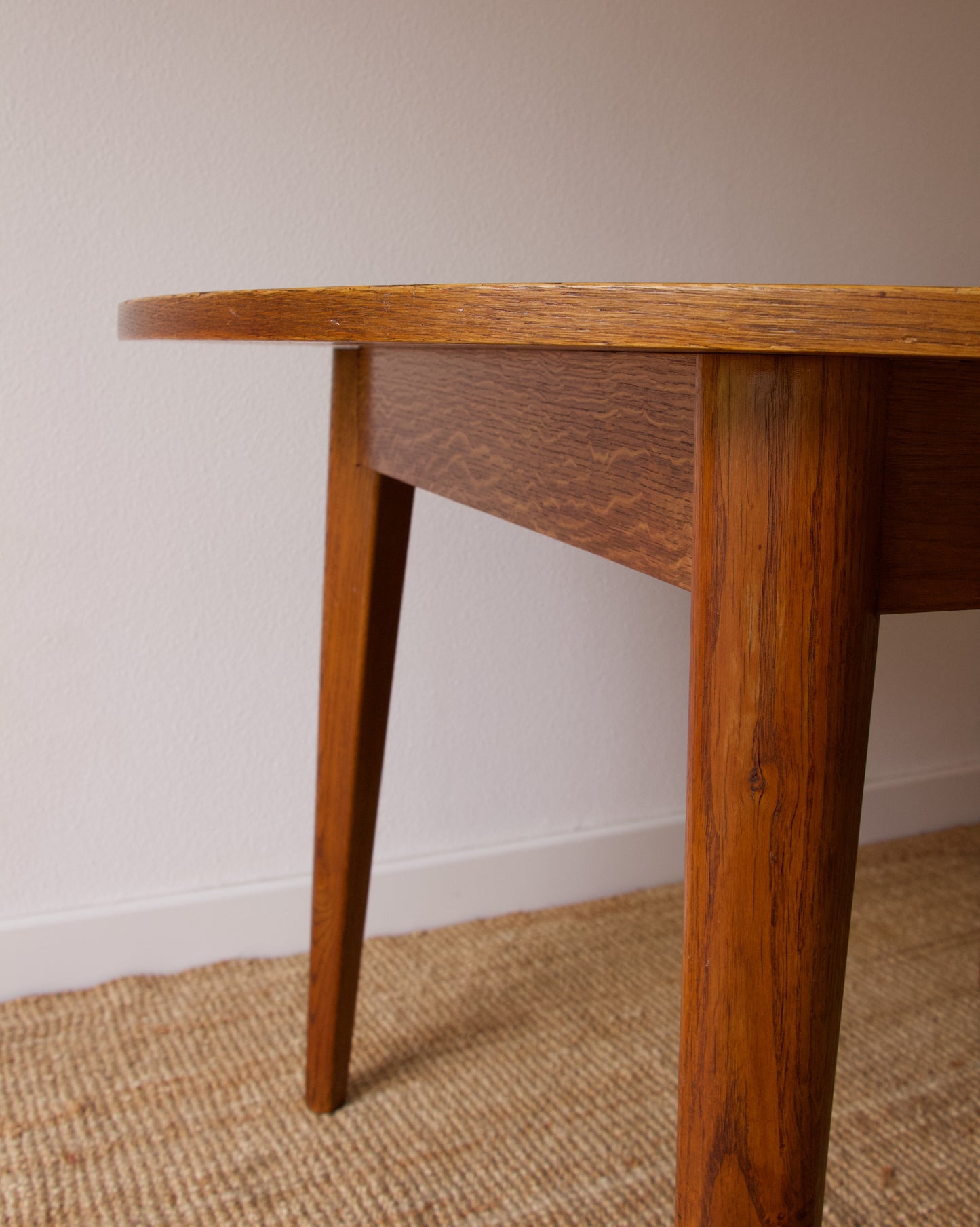 Table scandinave teck années 60