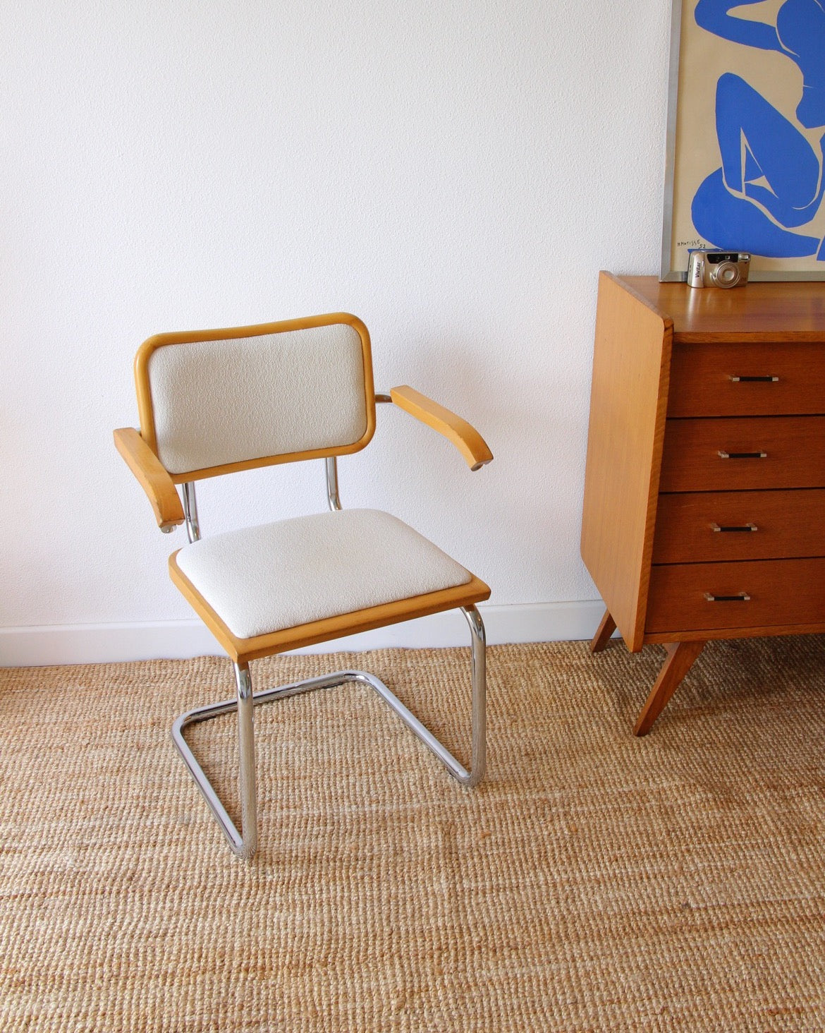 Chaise cesca B64 par Marcel Breuer - Pépites Déco Vintage Vannes Brocante Mobilier & Décoration Vintage