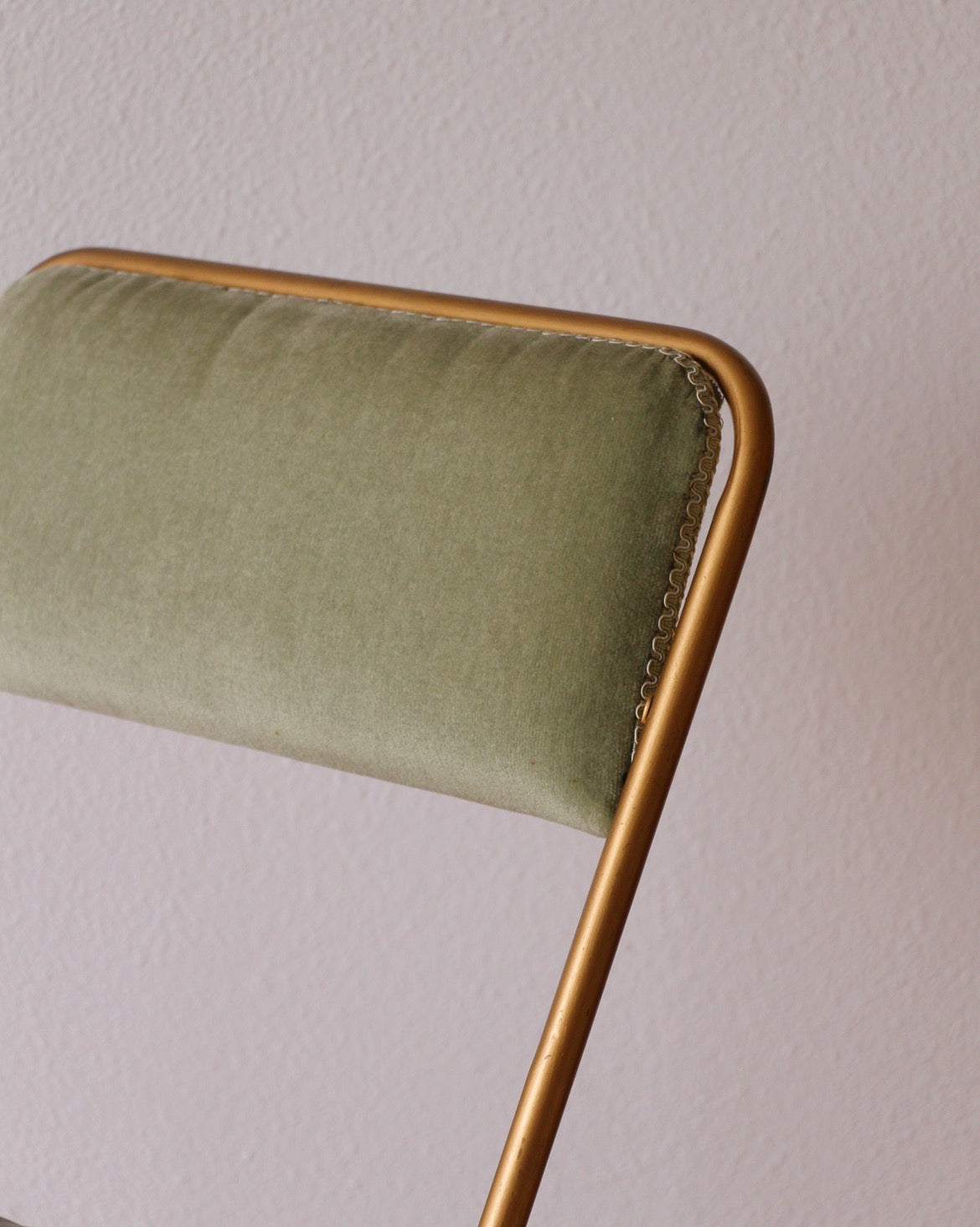 Chaise pliante lafuma vintage velours