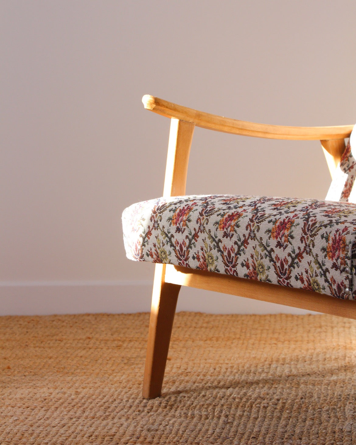 Fauteuil style scandinave années 60