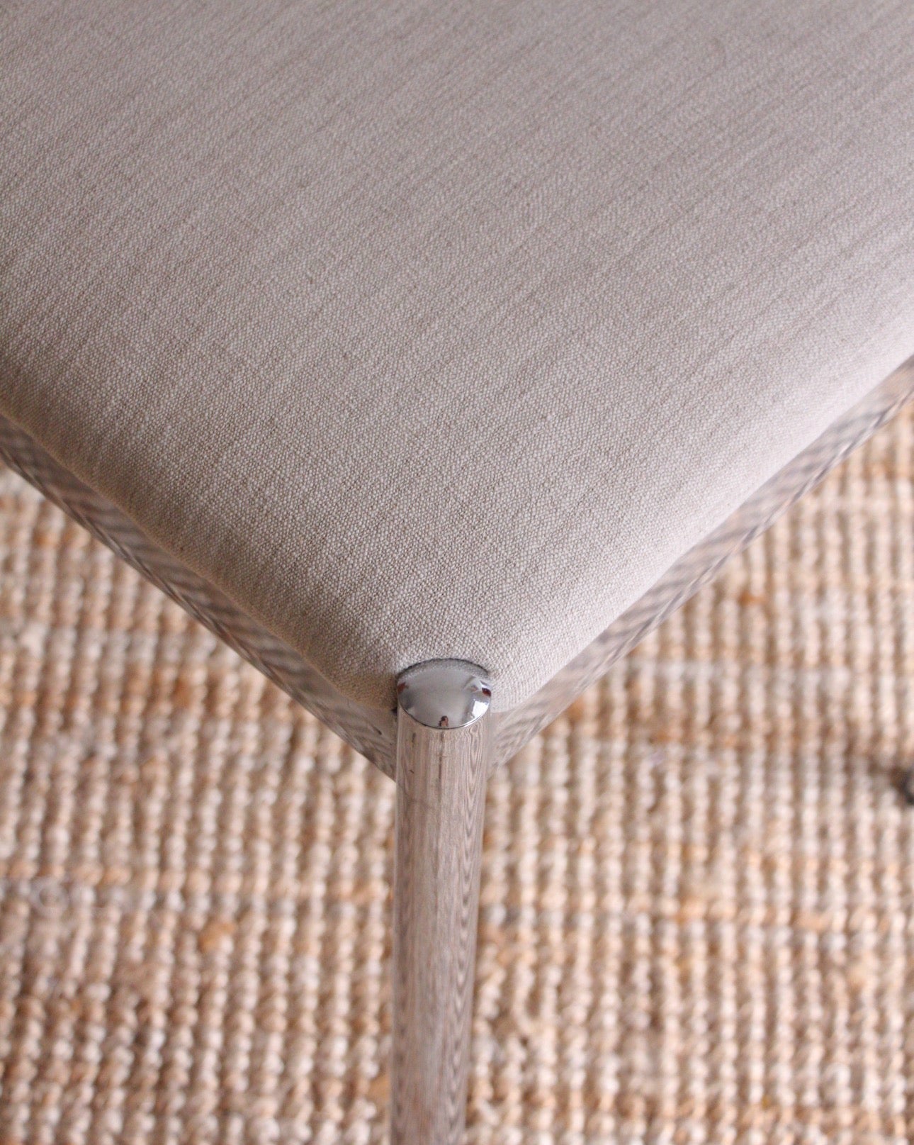 Paire de tabouret en chrome, 1970