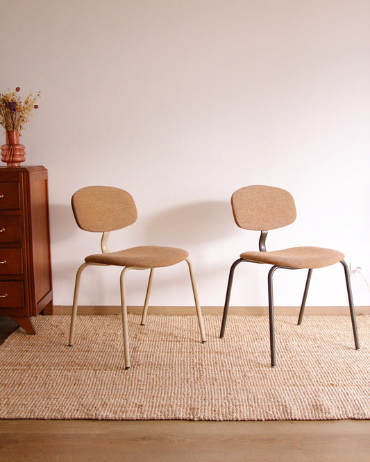 Paire de chaises Steelcase Strafor par Pierre Paulin, 1970