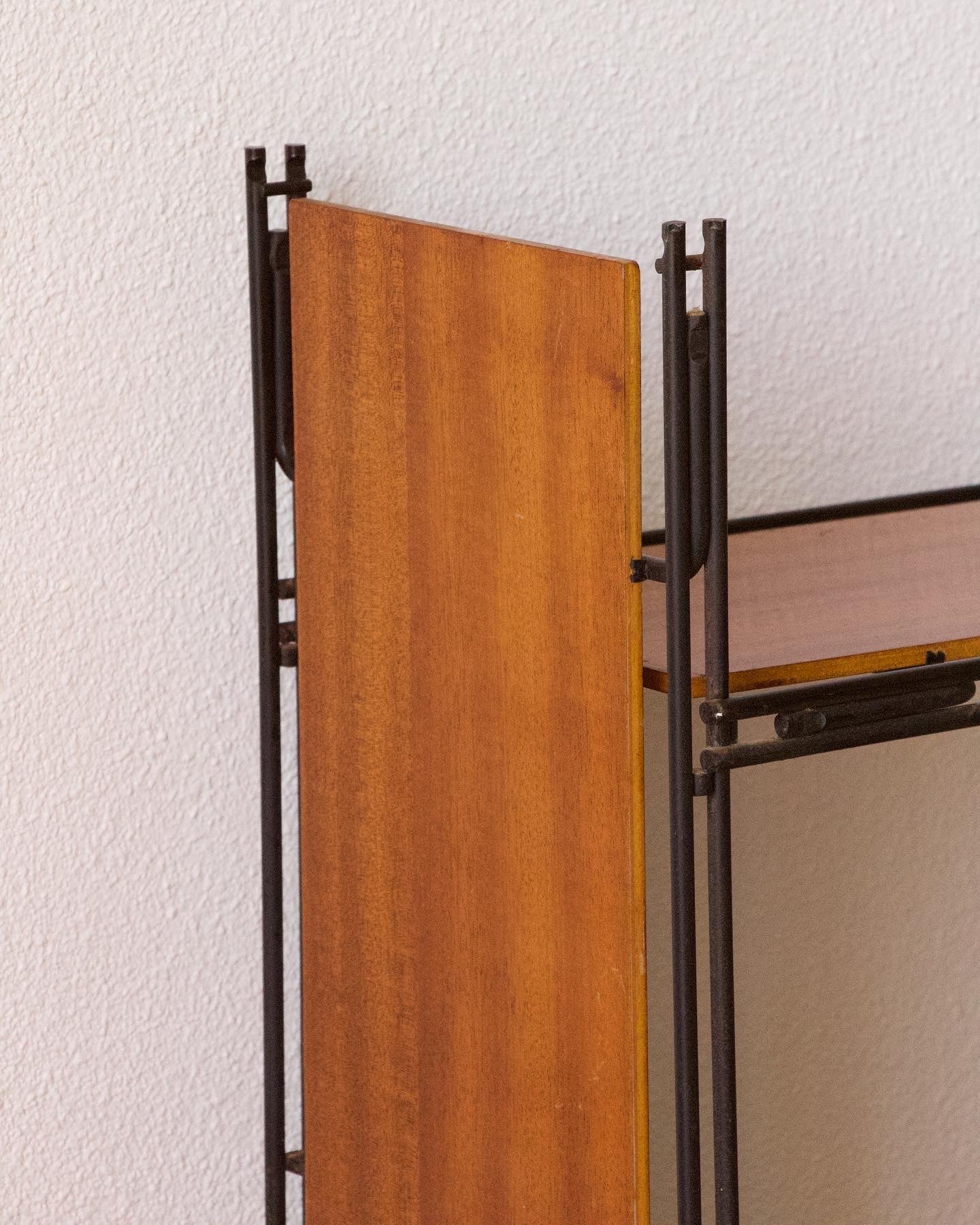 Étagère murale vintage multistrux années 60 Pépites Déco Vintage Brocante Vannes