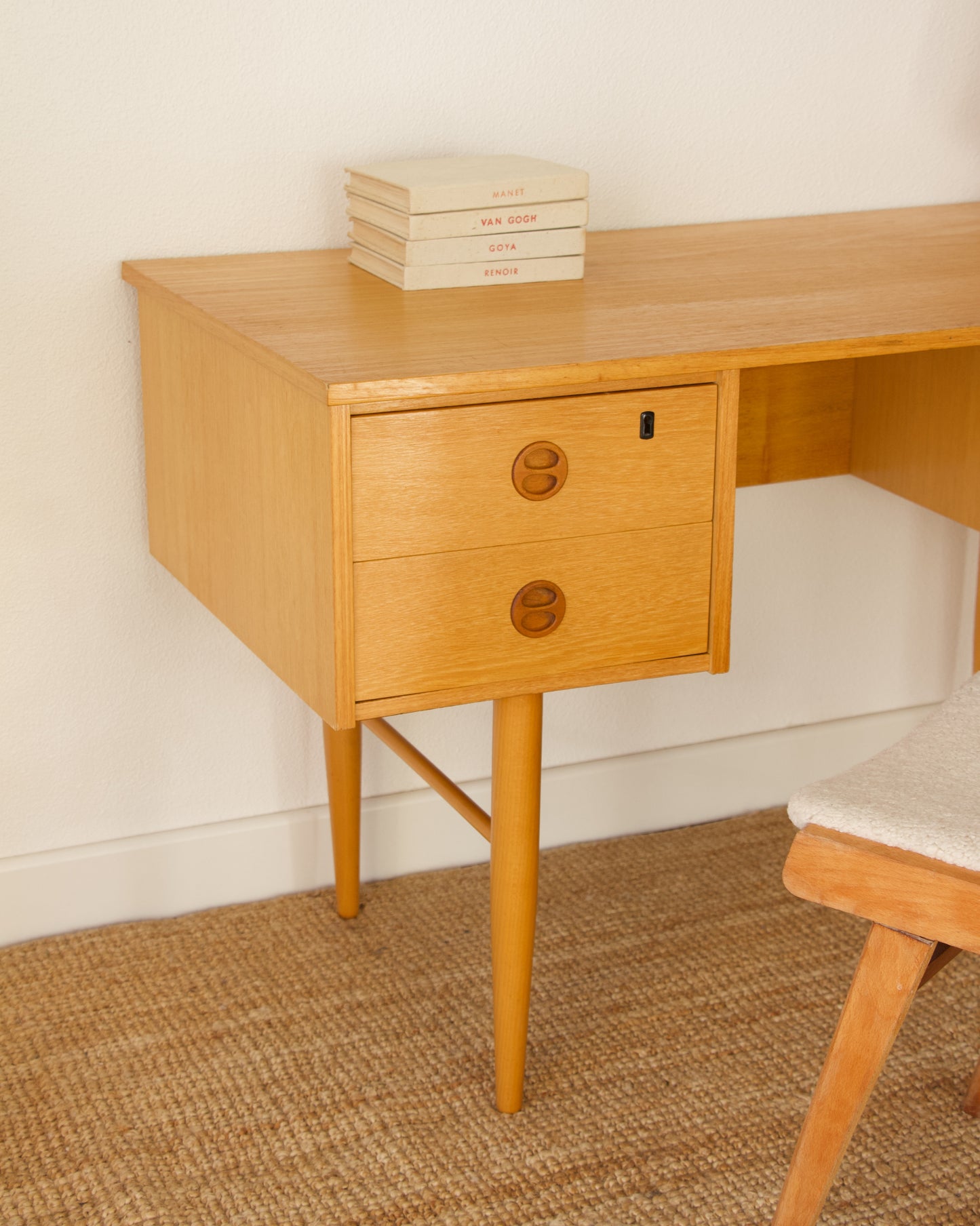 Bureau scandinave vintage allemand années 60/70