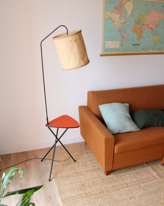 Lampadaire vintage liseuse - Brocante Vannes Décoration Mobilier Vintage
