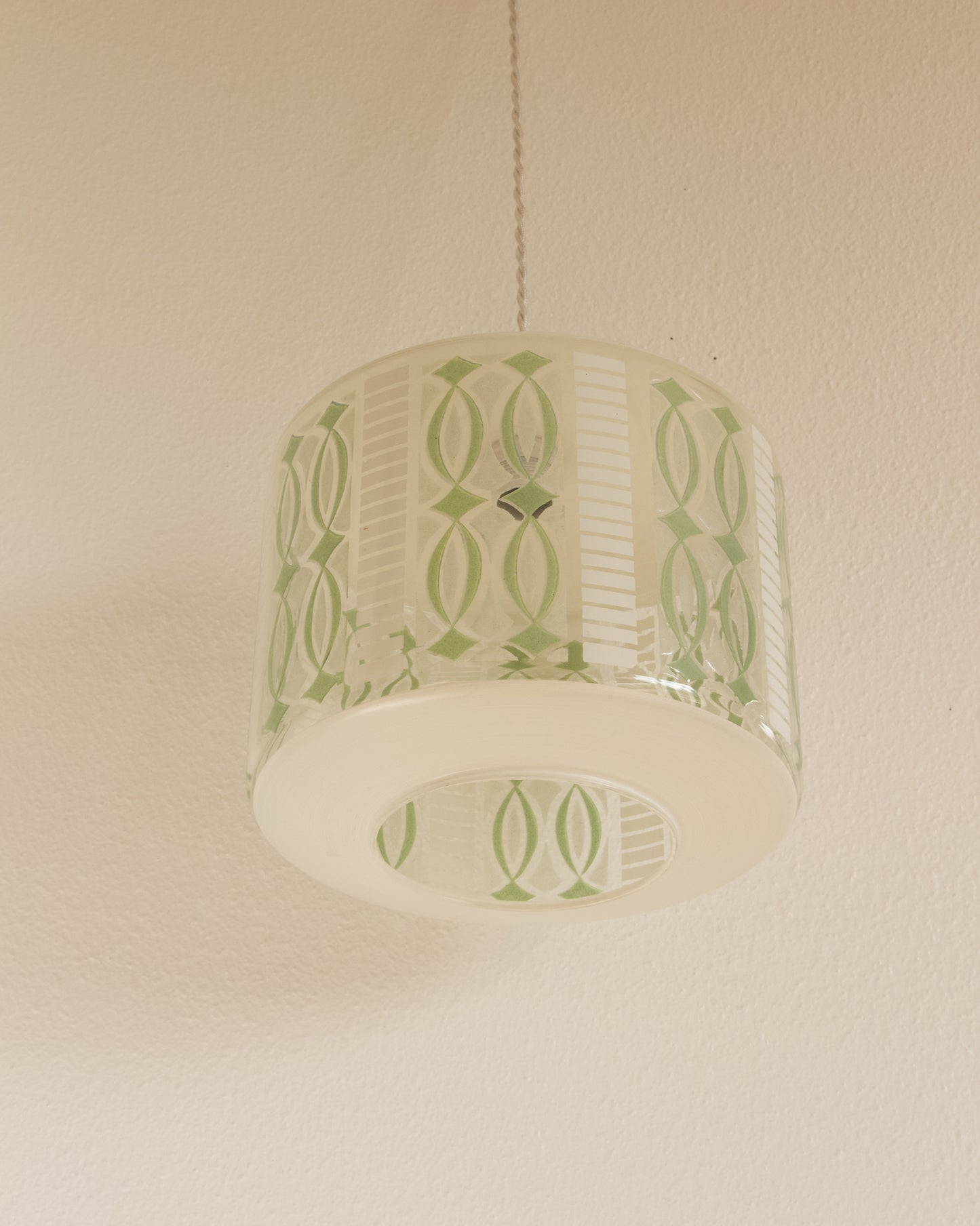 Suspension vintage 70's - Pépites Brocante Vannes - Décoration Vintage