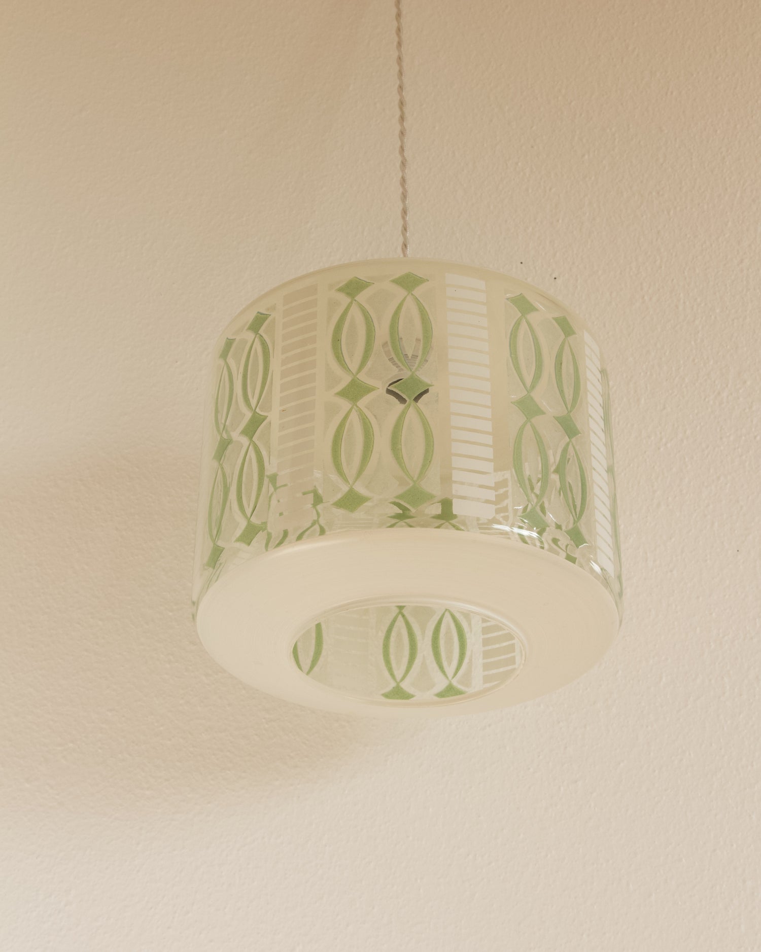 Suspension vintage 70's - Pépites Brocante Vannes - Décoration Vintage