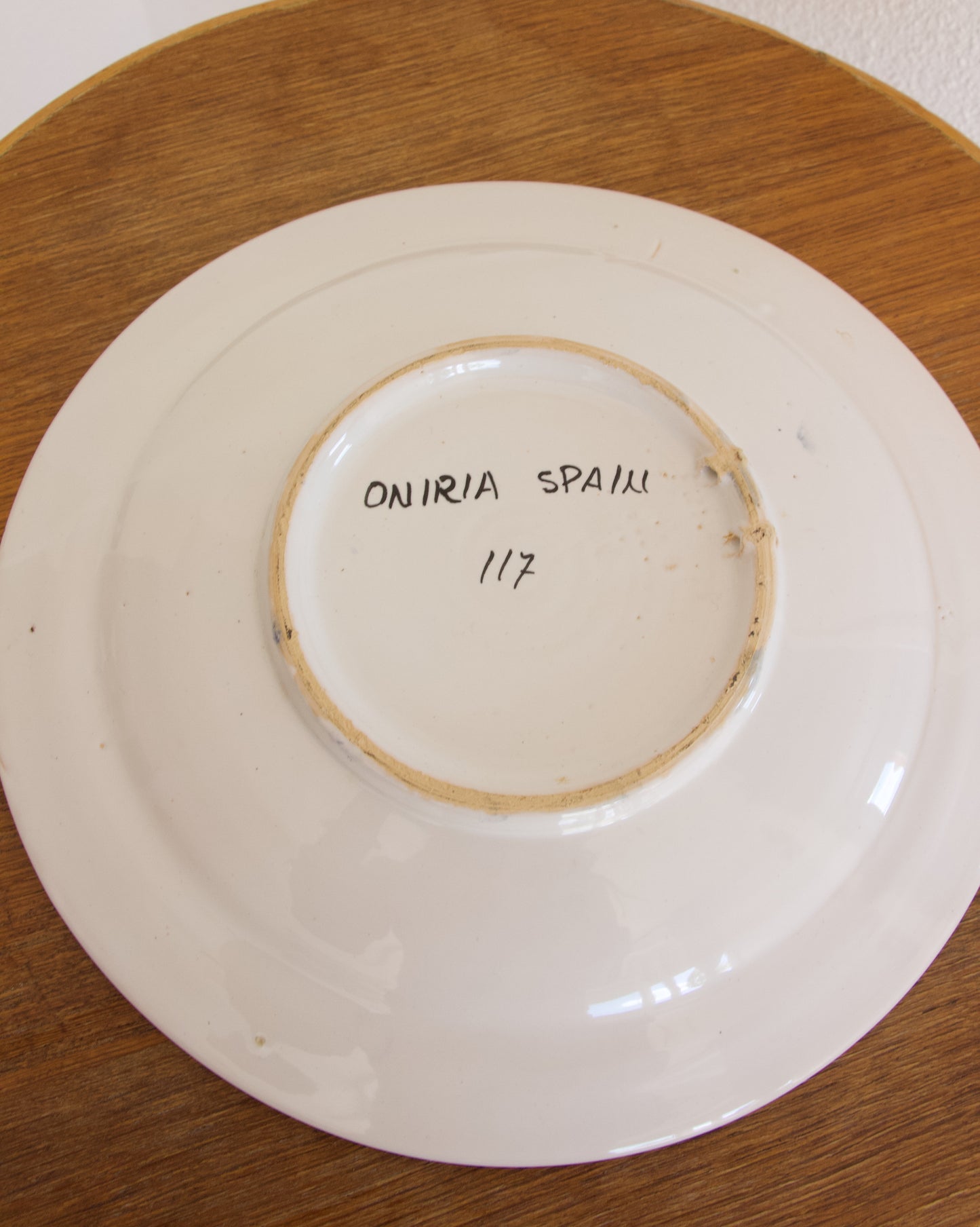 Assiette décorative fleurs Brocante en ligne Pépites Déco Vintage Vannes