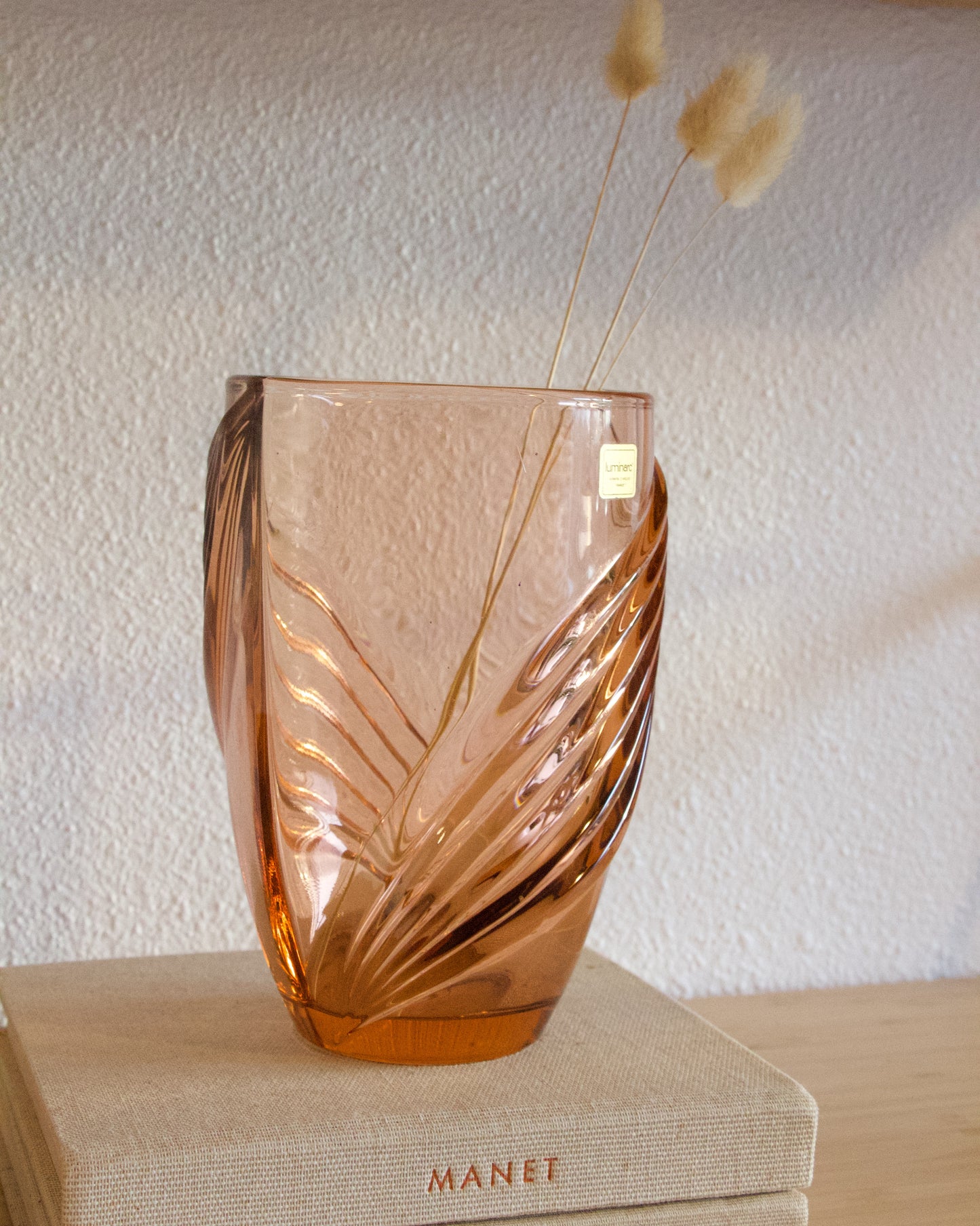 Vase vintage luminarc style Art Deco