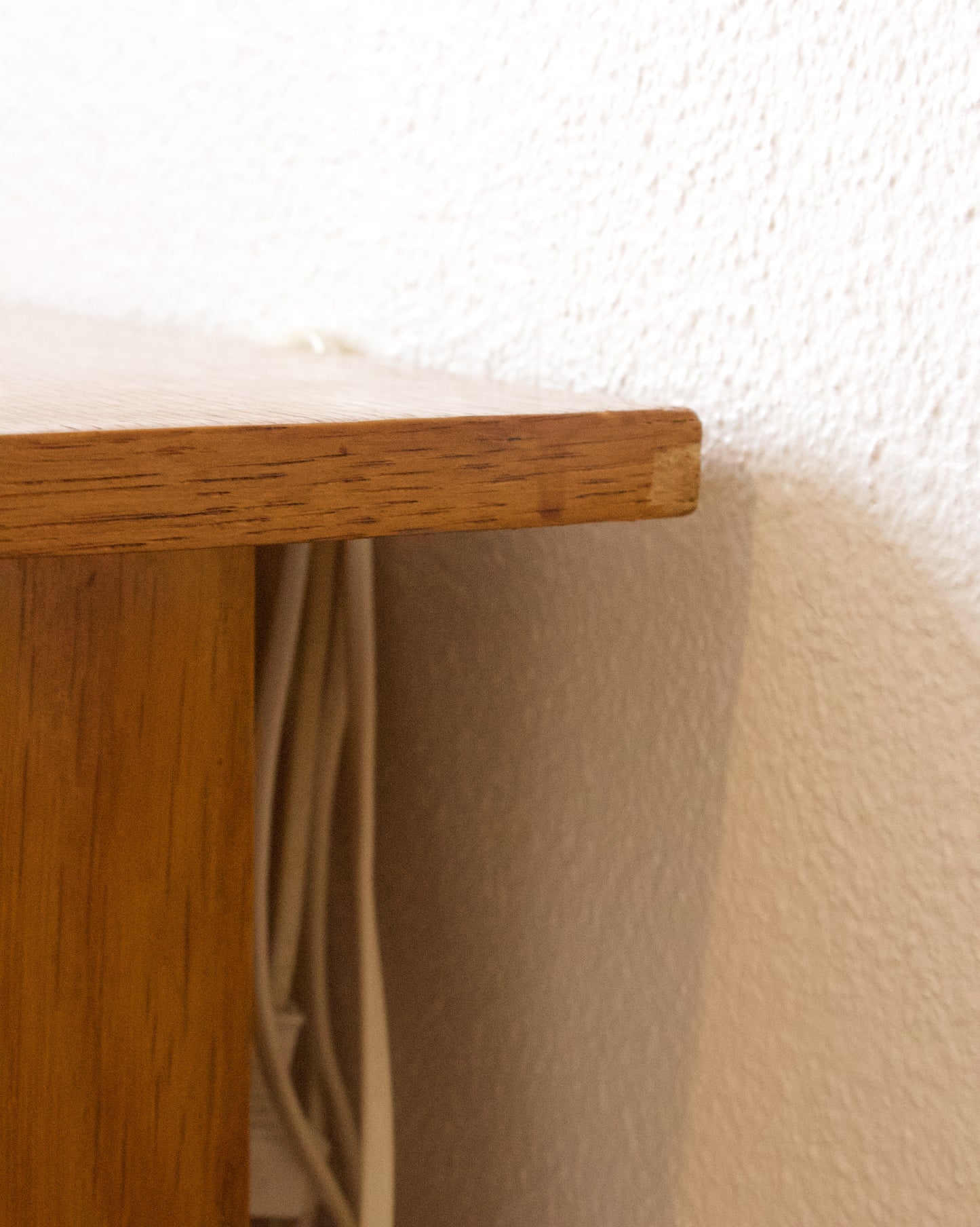 Bureau chêne clair années 50