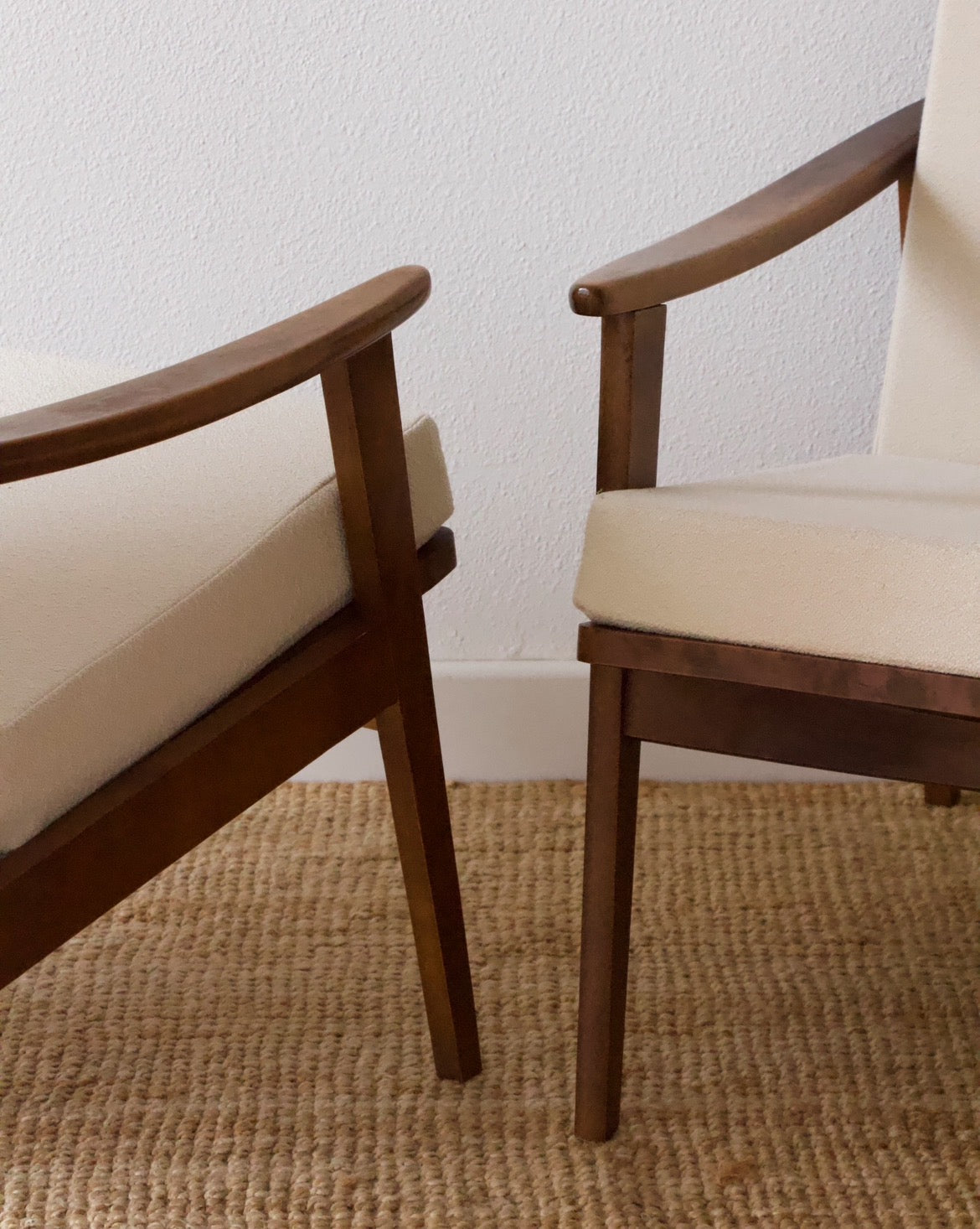 Paire de fauteuils scandinave années 60