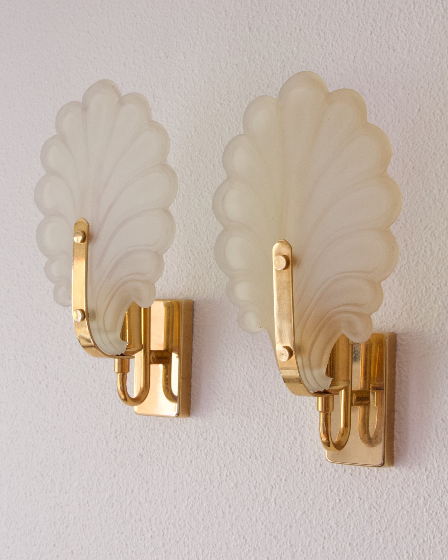 Paire d’appliques vintage, années 70 - Pépites Décoration Mobilier Vintage Brocante Vannes