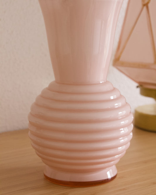 Vase vintage opaline Tchécoslovaquie 💖