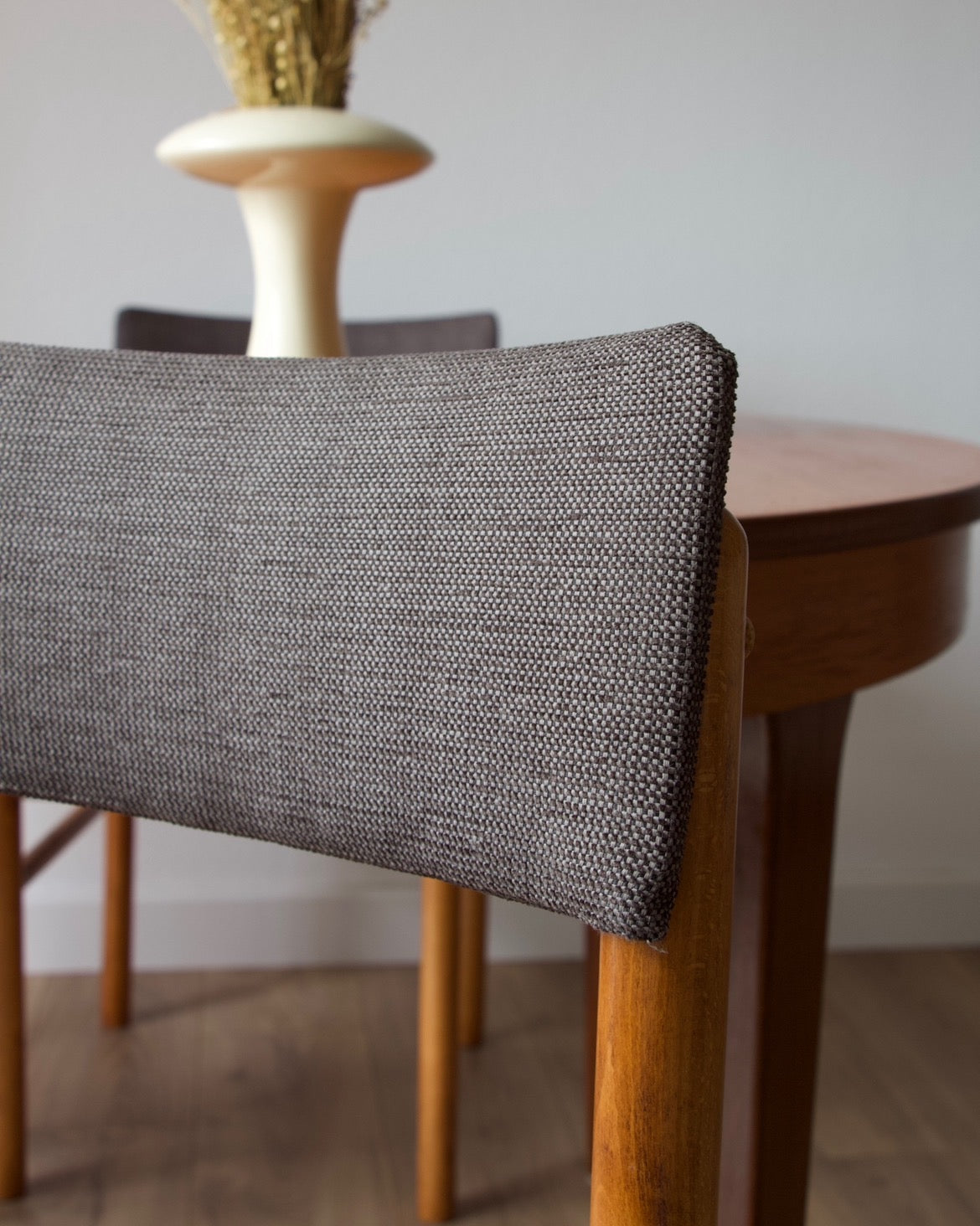 Suite de 5 chaises baumann années 60