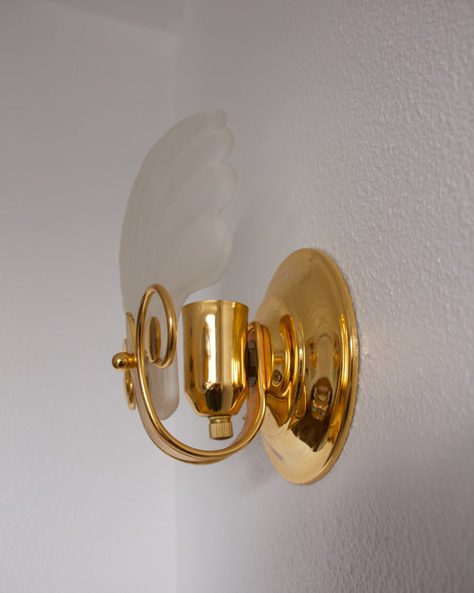 Applique murale vintage forme coquillage années 70/80 - Brocante Vannes Décoration & Meubles Vintage