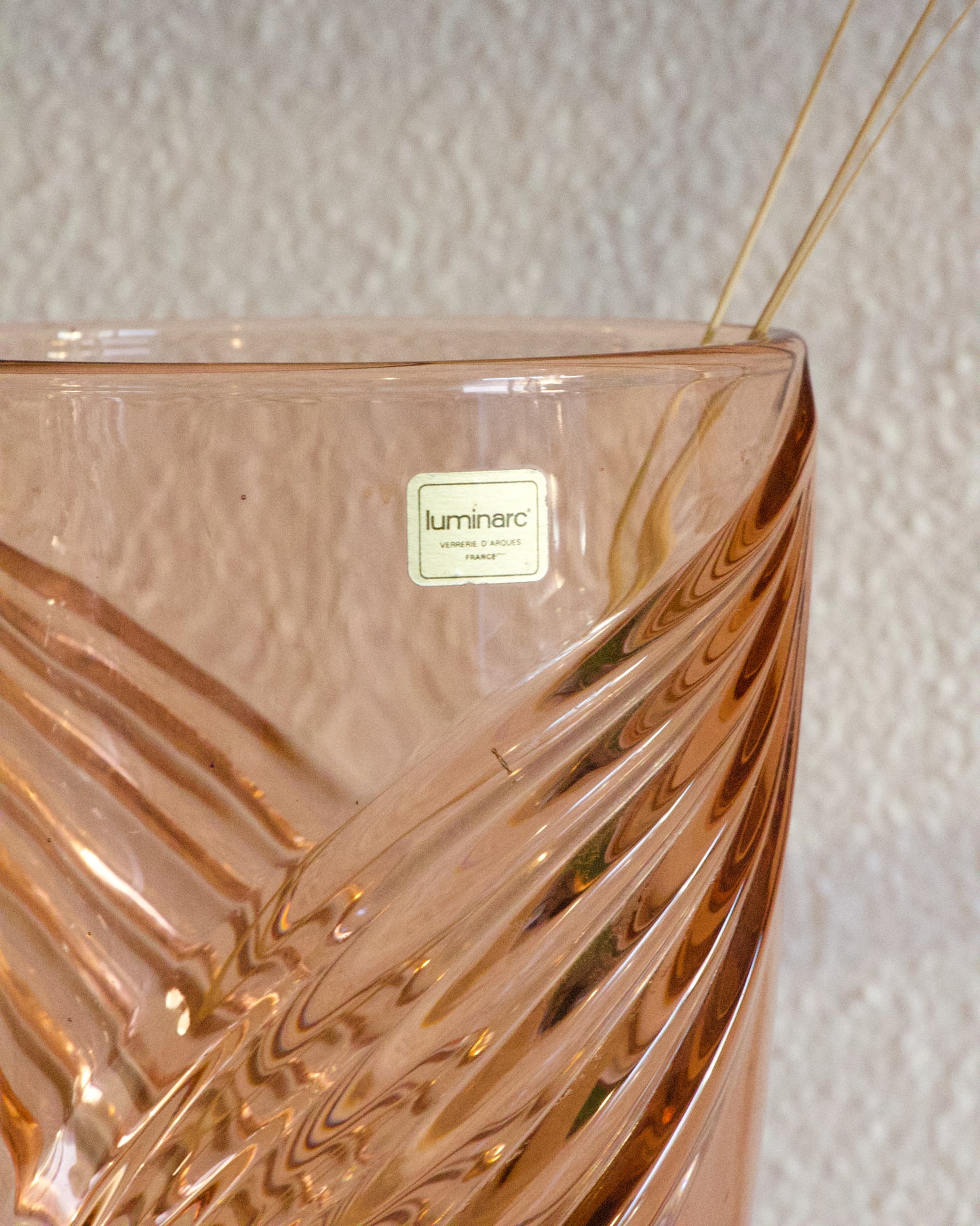 Vase vintage luminarc style Art Deco