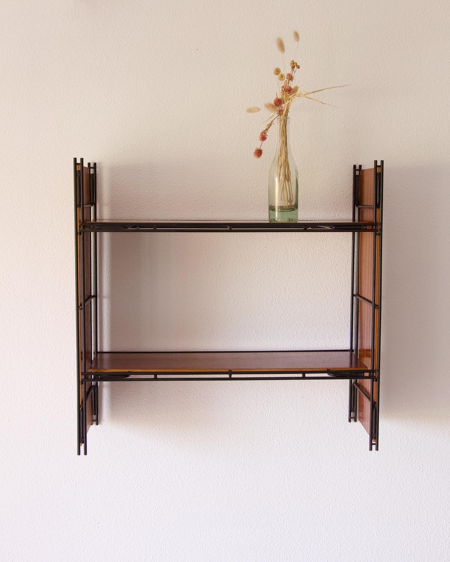 Étagère murale vintage multistrux années 60 Pépites Déco Vintage Brocante Vannes