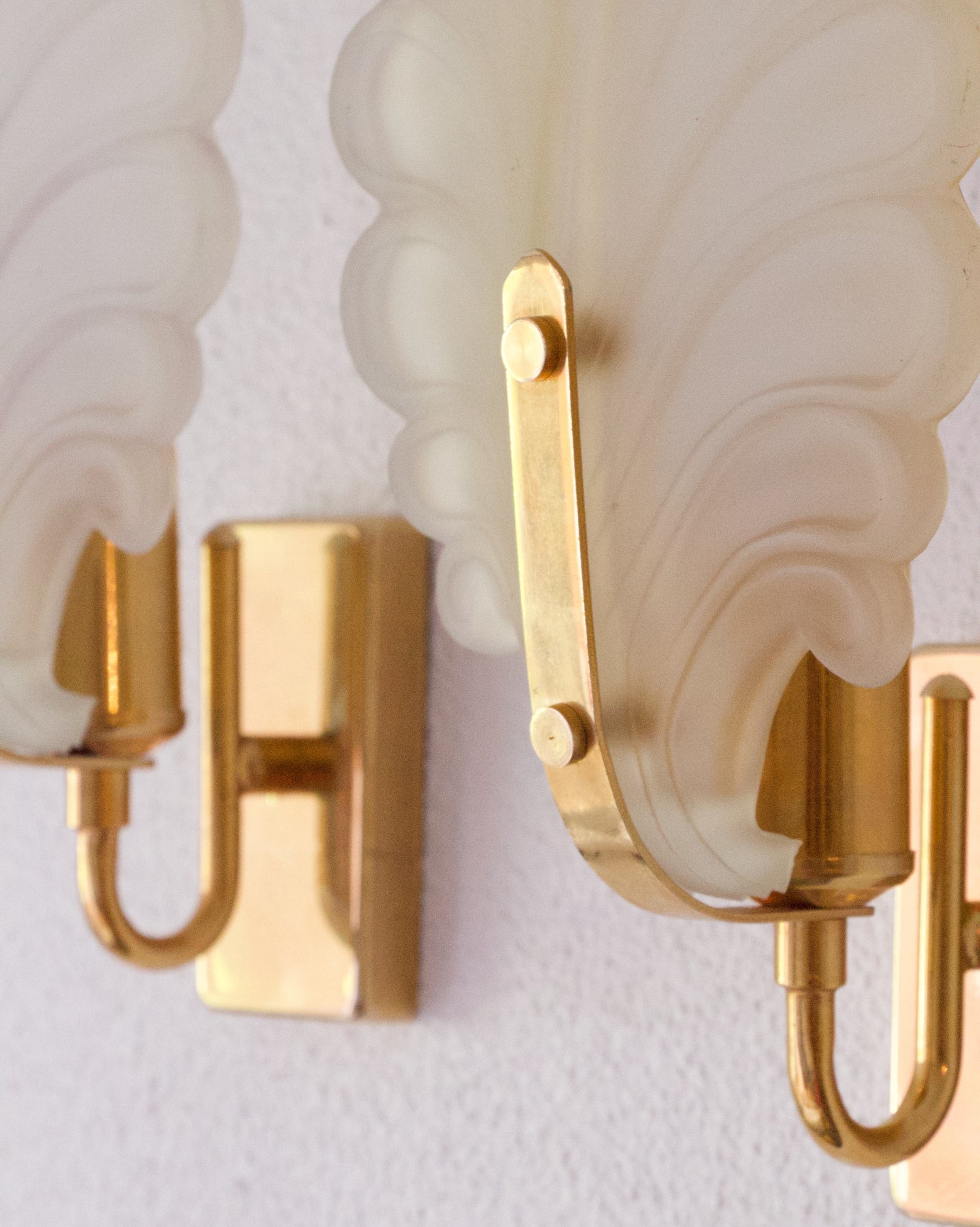 Paire d’appliques vintage, années 70 - Pépites Décoration Mobilier Vintage Brocante Vannes