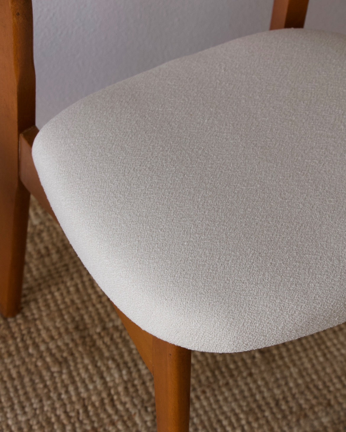 Paire de chaises style scandinave années 60