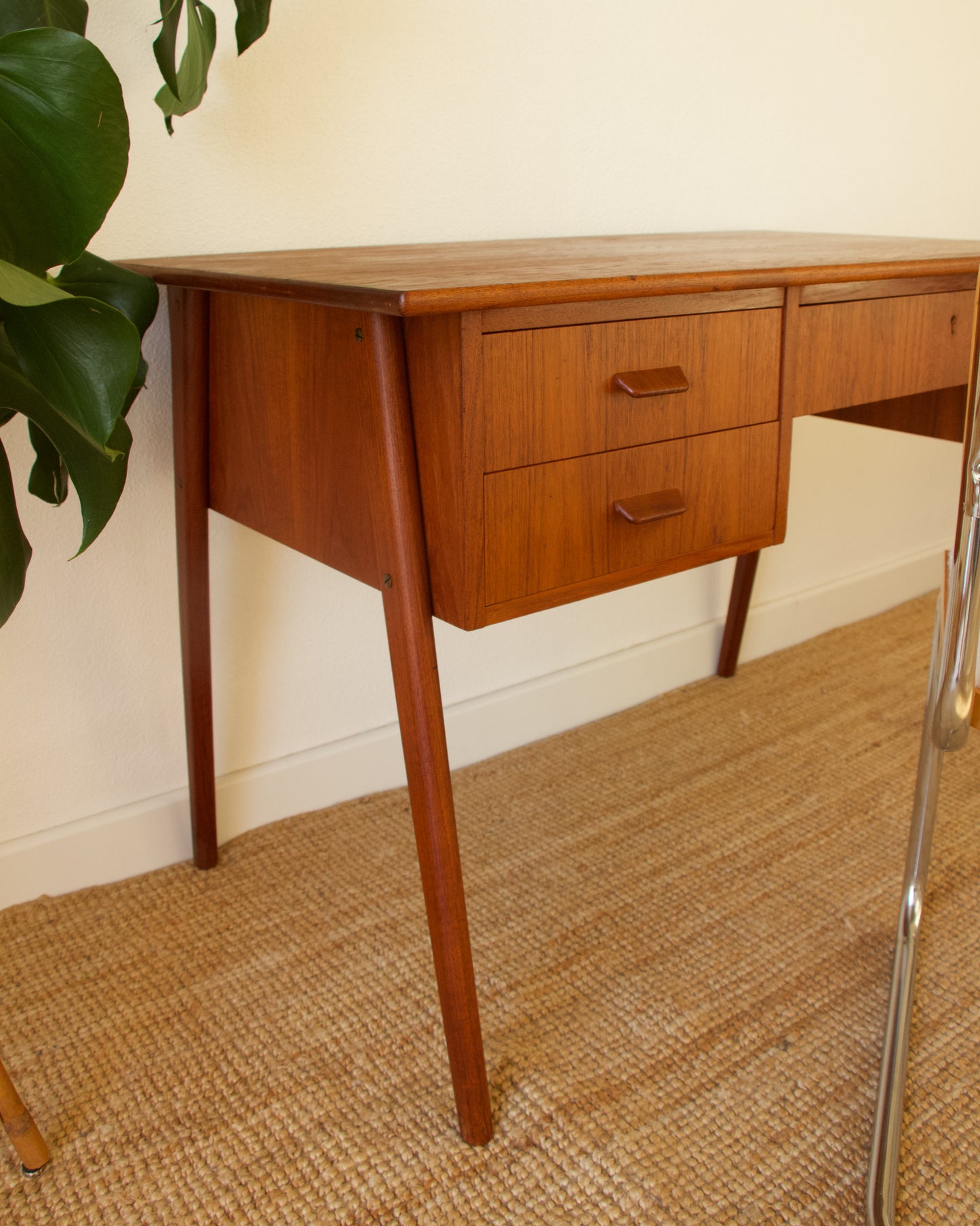 Bureau en teck scandinave danemark années 50