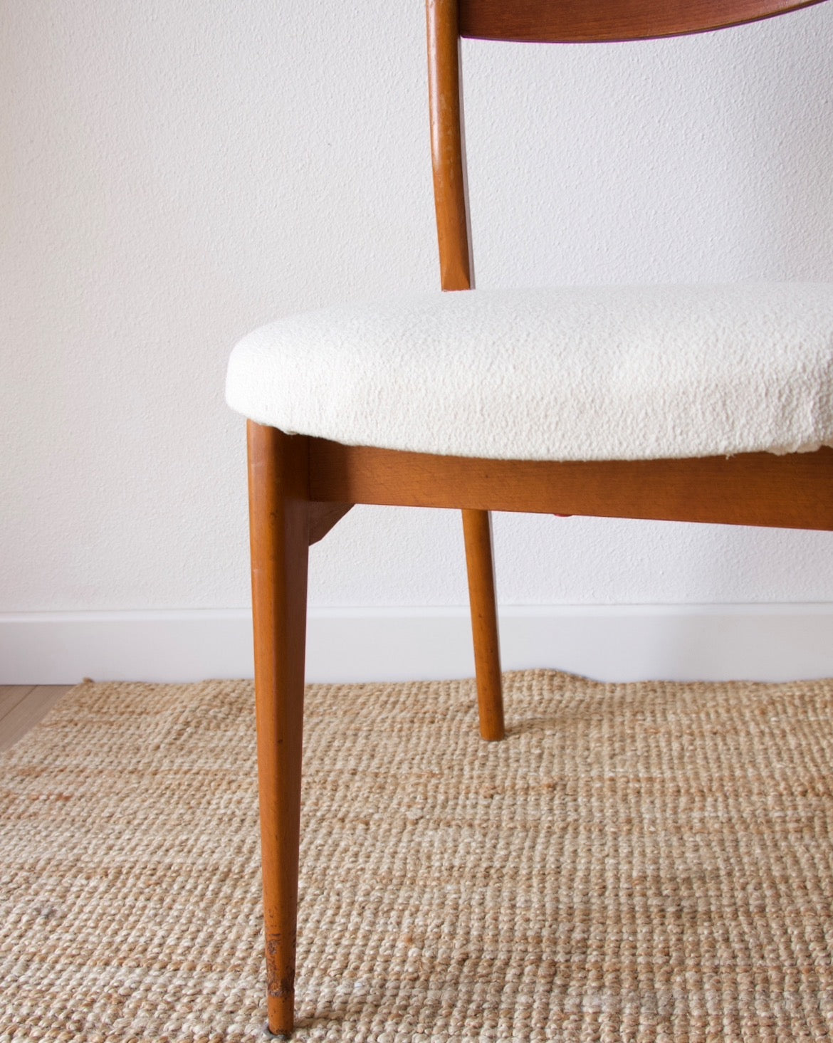 Paire de chaises style scandinave années 60