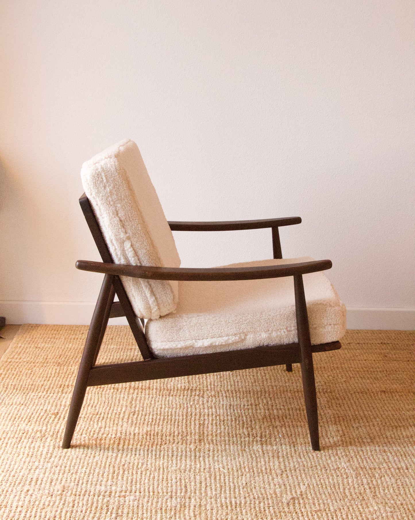 Fauteuil scandinave années 60 - Pépites Brocante Vannes Décoration et meubles vintage