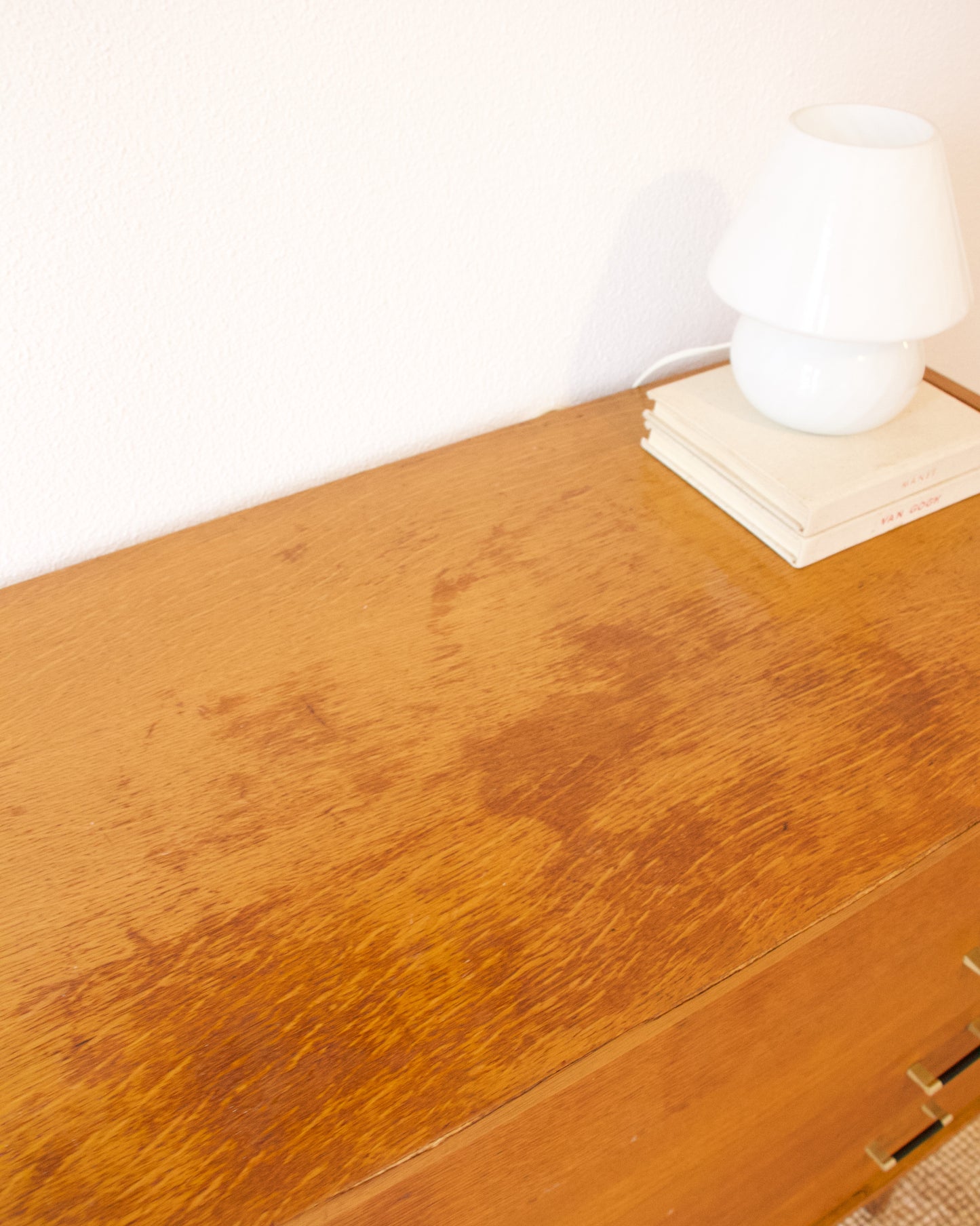 Commode pieds compas vintage années 60