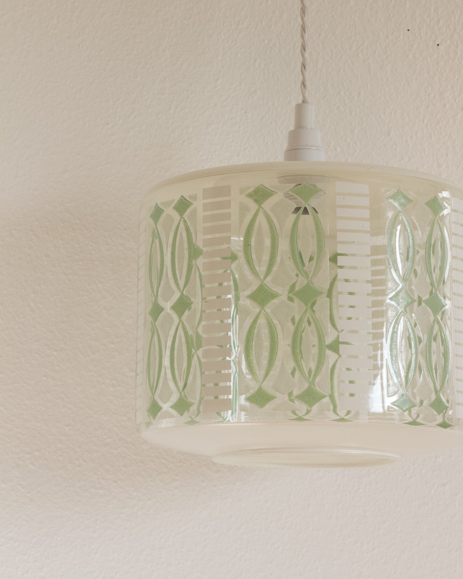 Suspension vintage 70's - Pépites Brocante Vannes - Décoration Vintage