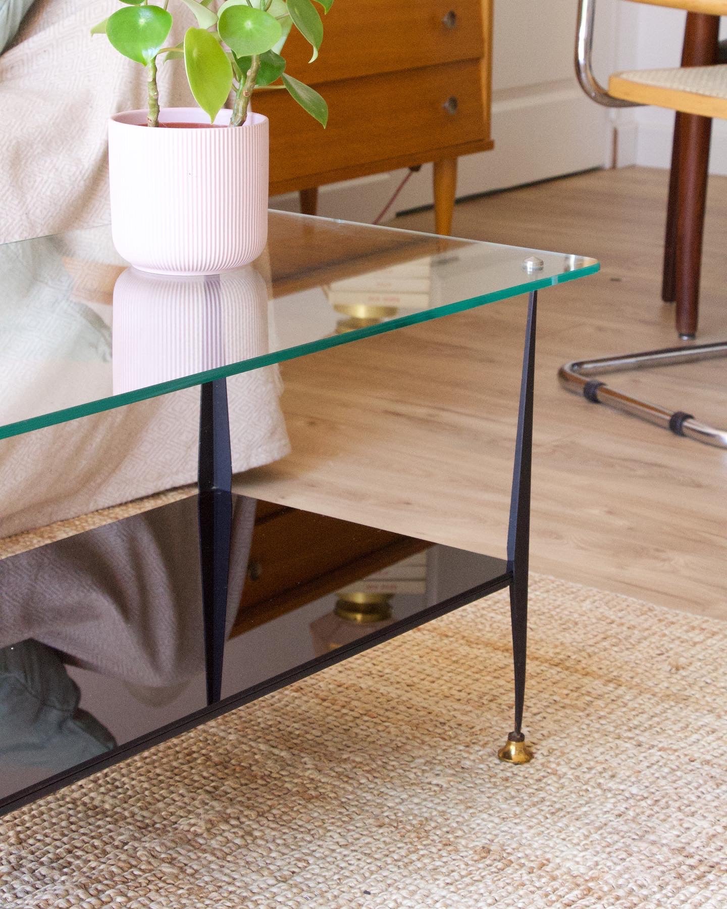 Table basse années 50 - Pépites Déco Vintage - Brocante Vannes