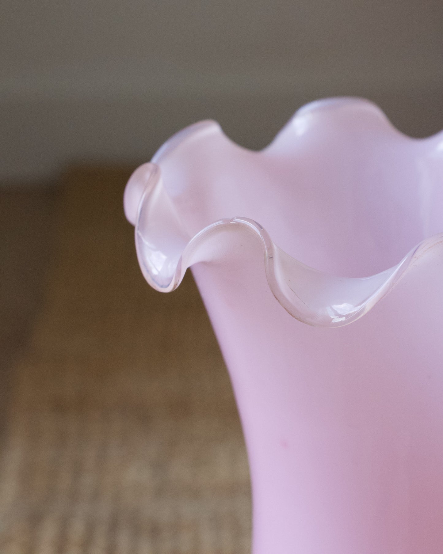 Vase vintage opaline de Florence, made in Italy 💕