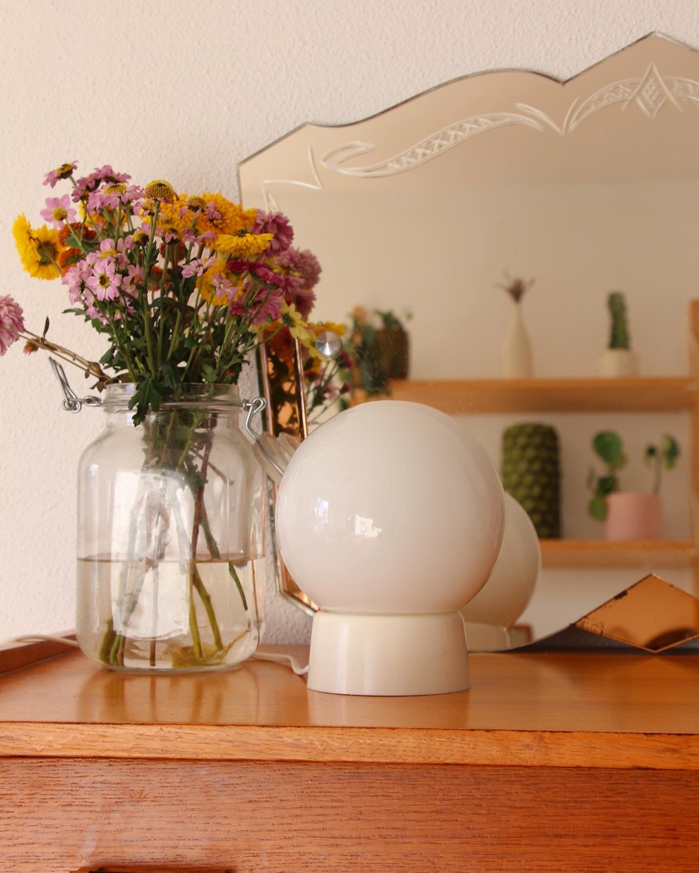 Lampe à poser minimaliste années 70